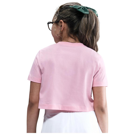 Nike Παιδική κοντομάνικη μπλούζα Sportswear Crop Futura Cropped Tee Nike Παιδική κοντομάνικη μπλούζα Sportswear Crop Futura Cropped Tee